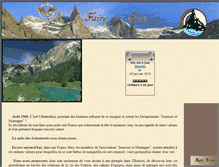 Tablet Screenshot of jeunesse-et-montagne.org